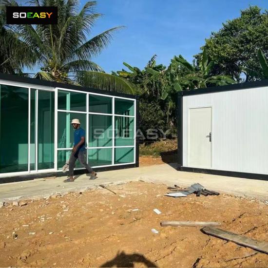Steel Structure Detachable Container House For Camp