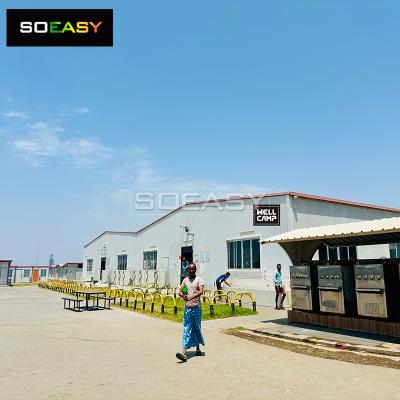 سكن معسكر التعدين، منزل جاهز، معسكر عمل، مكتب موقع البناء، سكن مؤقت للعمال
