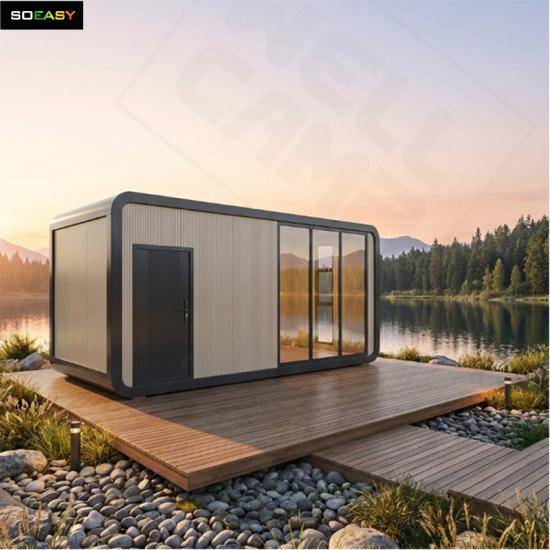 Apple Cabin Luxury Prefab Modular House for Coastal Resort Living للبيع