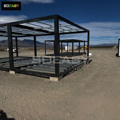 SOEASY منزل حاويات فاخر قابل للفصل لمشروع منزل متنقل، حل إقامة متنقلة، مورد منزل متنقل مسبق الصنع